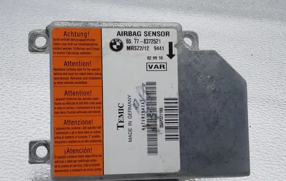 BMW 5 E39 Airbag control unit/module 8372521 MRSZ2129441 65778372521