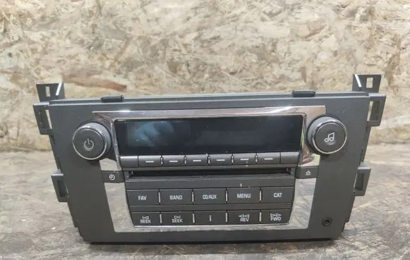 Cadillac SRX Radio/CD/DVD/GPS head unit 25818943
