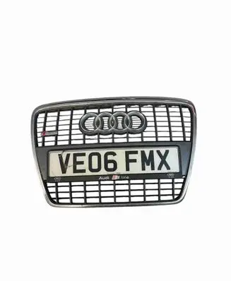 Audi A6 S6 C6 4F Front bumper upper radiator grill 4F0853651L