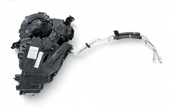 Interior heater climate box assembly