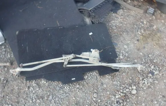 Opel Meriva A Front wiper linkage 