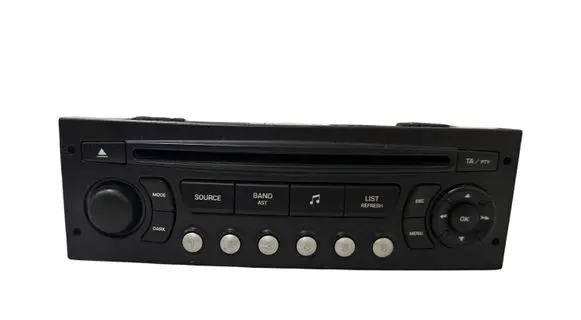 Peugeot 5008 Radio/CD/DVD/GPS head unit 9666967477 6156D08V00 96669674XT