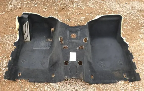 BMW 4 F36 Gran coupe Front floor carpet liner 8057843 0002751697 92339471