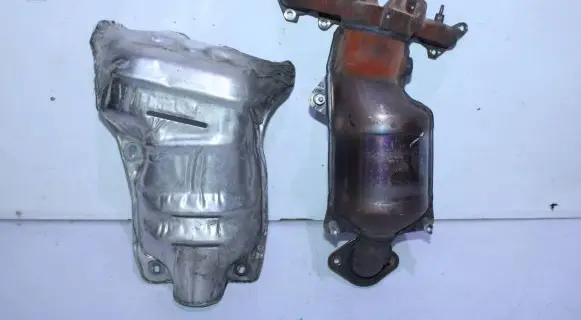 Fiat Tipo Catalyst/FAP/DPF particulate filter 