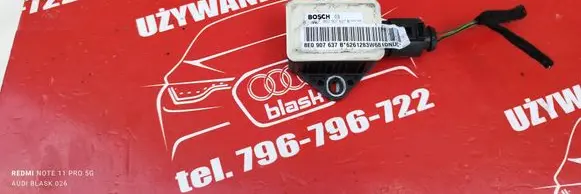Audi A4 S4 B7 8E 8H ESP acceleration yaw rate sensor 8E0907637B