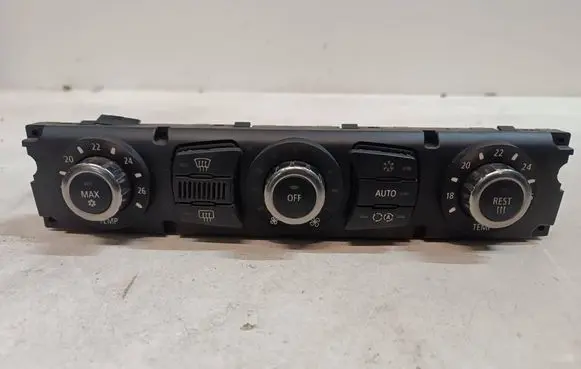 BMW 5 E60 E61 Climate control unit 697843501