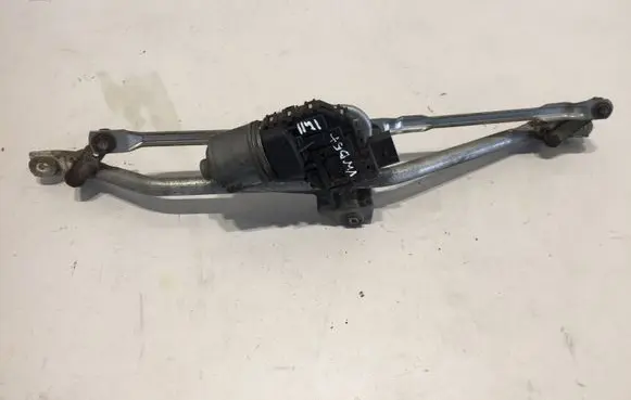 Volkswagen PASSAT B5.5 Front wiper linkage and motor 3B1955113C