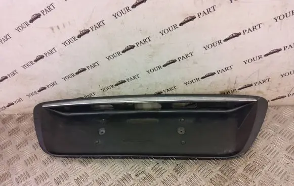 Mercedes-Benz CL C215 Trunk door license plate light bar 2157500181