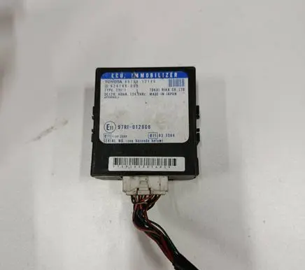 Toyota Corolla Verso AR10 Immobilizer control unit/module 8978012140 626149000 97RI012008