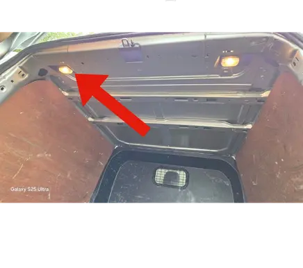 Ford Transit Custom Boot/trunk interior light BK2113773