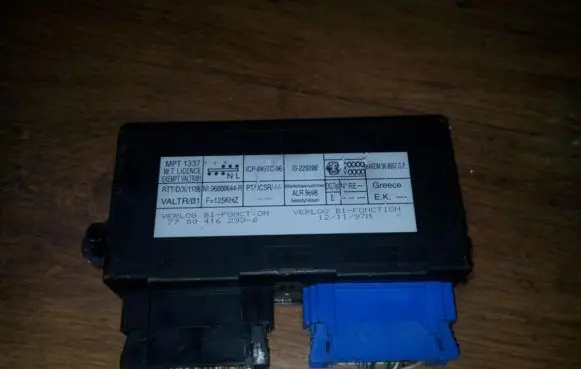 Renault Espace III Comfort/convenience module 7700416293b