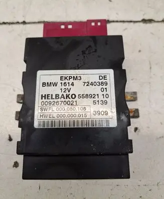 BMW 7 F01 F02 F03 F04 Fuel injection pump control unit/module 7240389