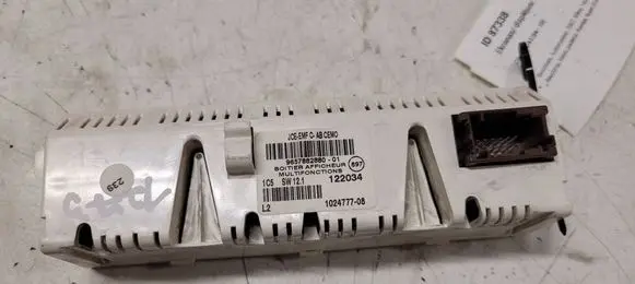 Citroen C4 I Screen/display/small screen 9657882880 102477708