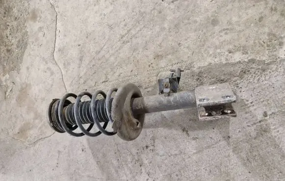 Citroen C4 II Front shock absorber with coil spring