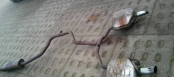 Ford S-MAX Muffler/silencer 9G915K214CB 10041322532 05CE900