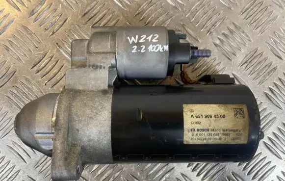 Mercedes-Benz E W212 Starter motor A6519064300 20150728 0001139085