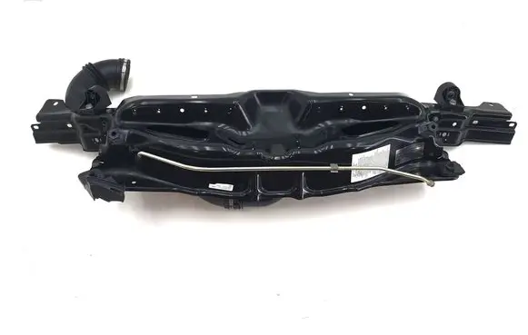 Engine bonnet/hood lock trim molding