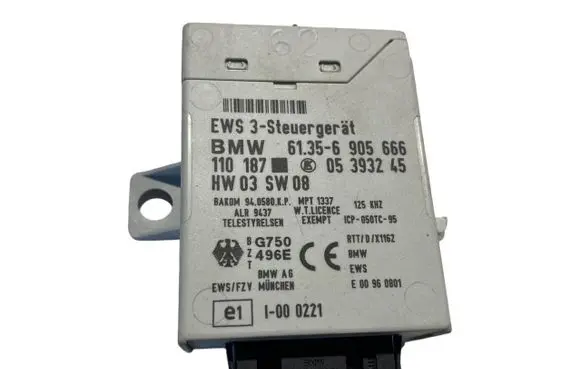 BMW 5 E39 Immobilizer control unit/module 6905666 61356905666 110187
