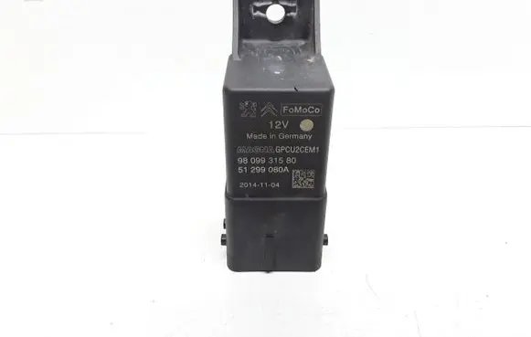 Volvo V60 Glow plug pre-heat relay 9809931580 51299080A