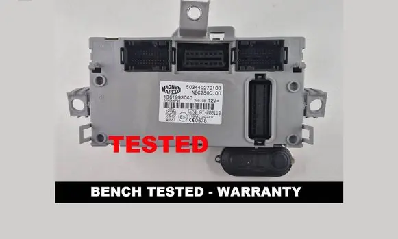 Fiat Ducato Central body control module 1361993080 503440270103
