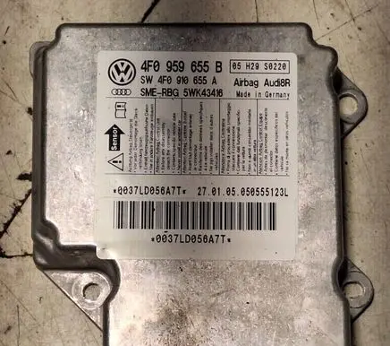 Audi A6 S6 C6 4F Airbag control unit/module 4F0959655B 4F0910655A 5WK43416