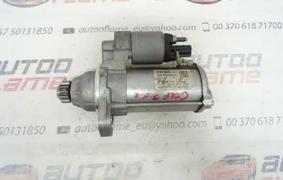 Volkswagen Golf VII Starter motor 02M911024Q