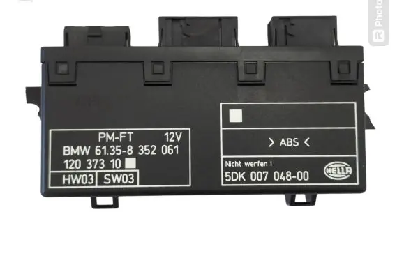 BMW 7 E38 Door control unit/module 61358352061 12037310 5DK00704800