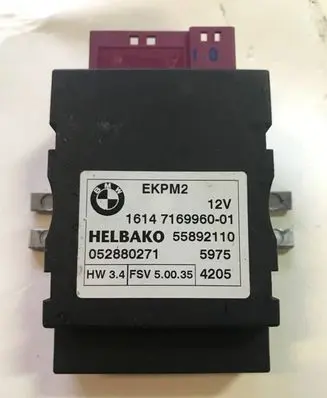 BMW 5 E60 E61 Fuel injection pump control unit/module 7169960 55892110 052880271