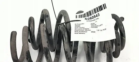 Dacia Jogger Rear coil spring 
