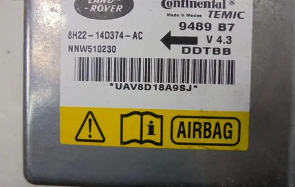Land Rover Range Rover Sport L320 Airbag control unit/module 8H2214D374AC