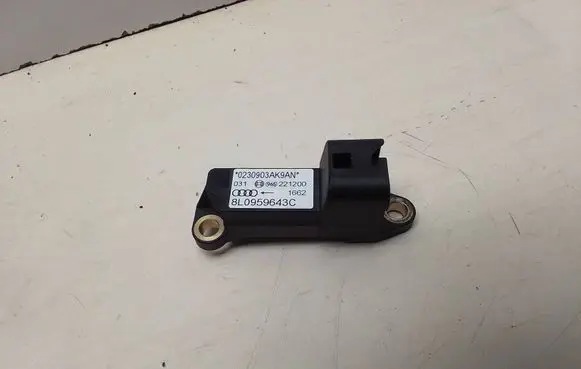 Airbag deployment crash/impact sensor