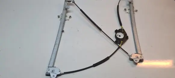 Front window lifting mechanism without motor