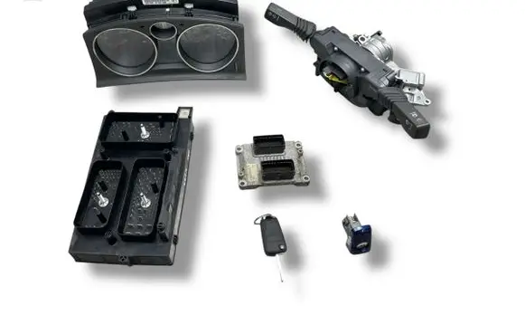 Opel Astra H Engine ECU kit and lock set 55558787 0261208396 13268301