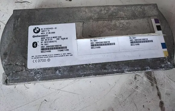 BMW 5 E60 E61 Bluetooth control unit module 9224422