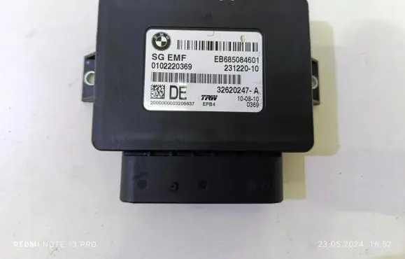 BMW 5 F10 F11 Hand brake control module 6850846