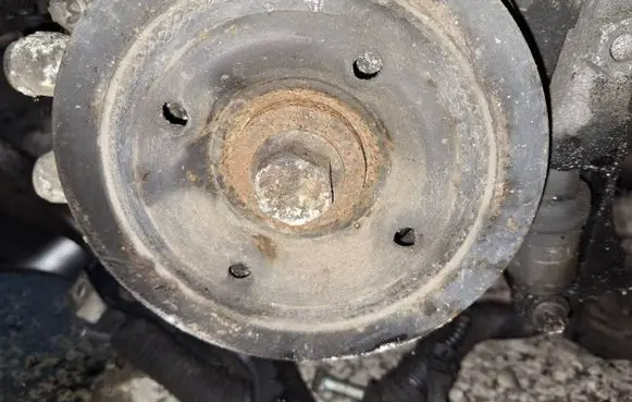 Opel Astra G Crankshaft pulley