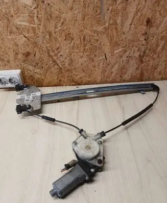 Front door window regulator with motor