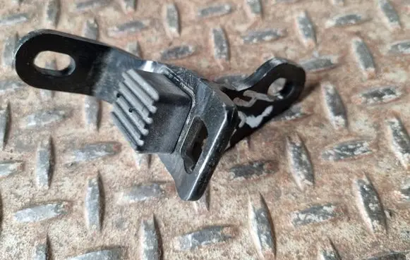 Volkswagen Sharan Sliding door check strap stopper 7N0843413C