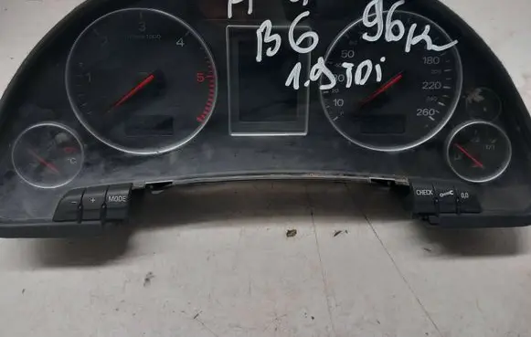 Audi A4 S4 B6 8E 8H Speedometer (instrument cluster) 8E0920900G 0263626020 4114410119