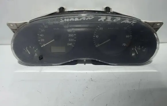 Volkswagen Sharan Speedometer (instrument cluster) 95VW10849MA 7M0919860F VAMAY069521