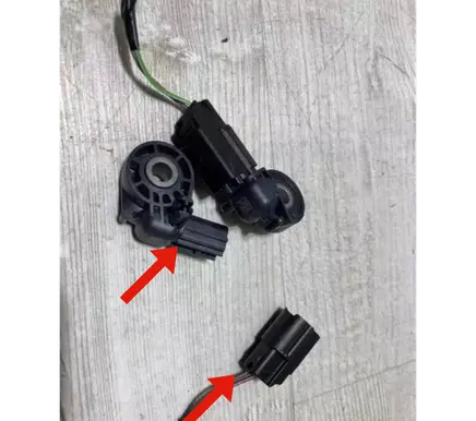 Ford Focus Airbag deployment crash/impact sensor hs7t-14b006-aa