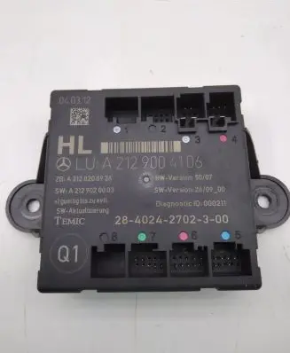 Mercedes-Benz C W204 Door control unit/module A2129004106