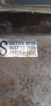 Mazda 3 I Mass air flow meter B6S713210A 1971004090