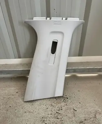 Peugeot 2008 I (B) pillar trim (top) 9673655877