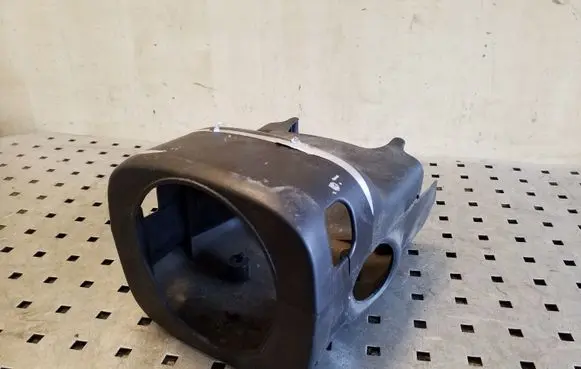 Steering wheel column trim