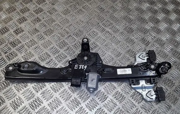 Nissan Pulsar Rear door window regulator with motor 807003ZL0A