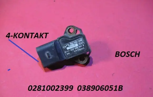 Seat Altea Air pressure sensor 0281002399 038906051B