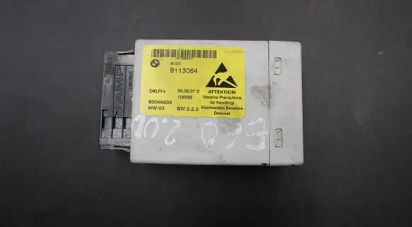 BMW 5 E60 E61 Center console control module 9113064 126585 80049003