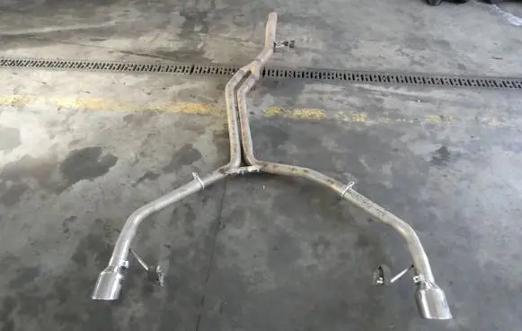 Audi A4 S4 B8 8K Exhaust gas pipe 