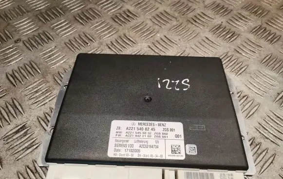 Mercedes-Benz S W221 Air suspension control unit module (rear) 2215408245 A2215408245